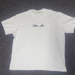 Mona Lisa White Men's Short Sleeve Tee